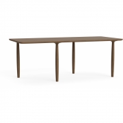 Norr11 - Oku Esstisch rechteckig 200 cm | Hell geräuchert