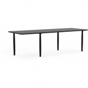Norr11 - Oku Esstisch rechteckig 250 cm | Schwarz