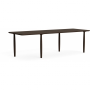 Norr11 - Oku Esstisch rechteckig 250 cm | Dunkel geräuchert