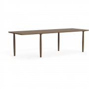 Norr11 - Oku Esstisch rechteckig 250 cm | Hell geräuchert