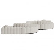 Norr11 - Studio Sofa 8 Outdoor Whisper (Sunbrella Savane)