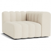 Norr11 - Studio Sofa Lounge Element M mit Armlehne Links | Barnum Col 24