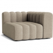 Norr11 - Studio Sofa Lounge Element M mit Armlehne Links | Barnum Col 3