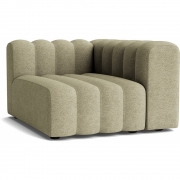 Norr11 - Studio Sofa Lounge Element M mit Armlehne Links | Barnum Col 7