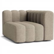 Norr11 - Studio Sofa Lounge Element S mit Armlehne Links | Barnum Col 3