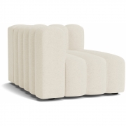 Norr11 - Studio Sofa Lounge Element S mit Armlehne Rechts | Barnum Col 24