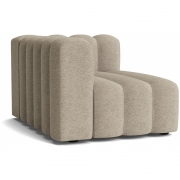 Norr11 - Studio Sofa Lounge Element S mit Armlehne Rechts | Barnum Col 3