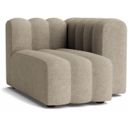 Norr11 - Studio Sofa Lounge Element S mit Armlehne kurz Links | Barnum Col 3
