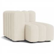Norr11 - Studio Sofa Lounge Element S mit Armlehne kurz Rechts | Barnum Col 24