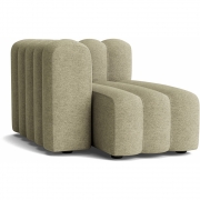 Norr11 - Studio Sofa Lounge Element S mit Armlehne kurz Rechts | Barnum Col 7