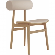 Norr11 - Totem Stuhl gepolstert Natur / Terra Lime 20365