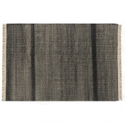 nanimarquina - Tres Outdoor Teppich 170 x 240 cm | Texture Schwarz