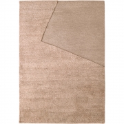 nanimarquina - Oblique Pink Quartz Teppich 170 x 240 cm