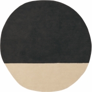 nanimarquina - Pearls Teppich 250x247 cm | Schwarz