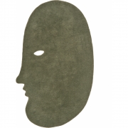 nanimarquina - Talk Talk Teppich Blaugrün 