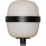 Santa & Cole - Wally Wandleuchte Schwarz matt