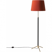 Santa & Cole - Pie de Salon G1 Stehleuchte Messing