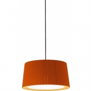 Santa & Cole - GT5 Pendelleuchte Rot/Bernstein Weiß / Doppelt