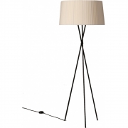 Santa & Cole - Tripode G5 Stehleuchte Natur