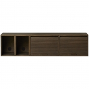 Northern - Hifive Wandregal 150 cm | Eiche geräuchert