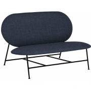 Northern - Oblong Sofa Dunkelblau (Brusvik 98)