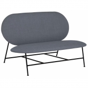 Northern - Oblong Sofa Grau Blau (Brusvik 94)