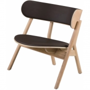 Northern - Oaki Loungestuhl mit Sitz- und Rückenpolster 