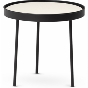 Northern - Stilk Beistelltisch Weiß Medium Ø 45 cm | 42 cm