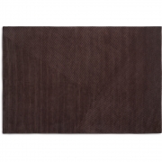 Northern - Row Teppich groß Dunkelbraun