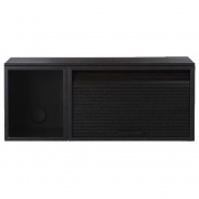 Northern - Hifive Slim Wandregal 75cm Eiche schwarz