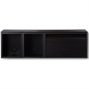 Northern - Hifive Slim Wandregal 100cm Eiche schwarz