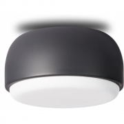 Northern - Over Me Wand- und Deckenleuchte Ø20 Dunkelgrau