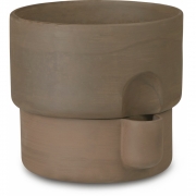 Northern - Oasis Blumentopf Einfarbig Medium | Dunkelbraun