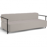 Northern - Daybe Schlafsofa mit Armlehnen Warmes Hellgrau (Brusvik)