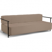 Northern - Daybe Schlafsofa mit Armlehnen Hellbraun (Brusvik)