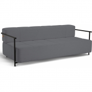 Northern - Daybe Schlafsofa mit Armlehnen Grau (Reflect)
