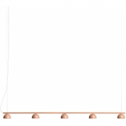 Northern - Blush Rail 5 Pendelleuchte Warmes Beige