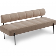 Northern - Daybe Dining Sofa Füße Schwarz Hellbraun (Brusvik 65)