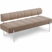 Northern - Daybe Dining Sofa Füße Weiß Hellbraun (Brusvik 65)