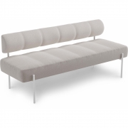 Northern - Daybe Dining Sofa Füße Weiß Hellgrau (Brusvik 02)