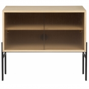 Northern - Hifive Glas Sideboard 75 Hoch / Eiche geölt