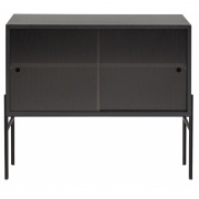 Northern - Hifive Glas Sideboard 75 Hoch / Eiche schwarz