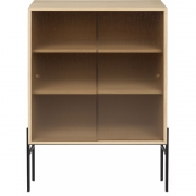 Northern - Hifive Glas Schrank 75 Hoch / Eiche geölt