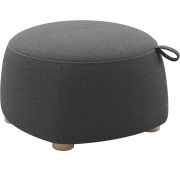 Northern - Gem Pouf Hocker Dunkelgrau (Brusvik 08)