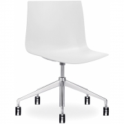 Arper - Catifa 46 0380 Drehstuhl einfarbig Weiß