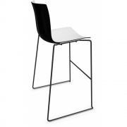 Arper - Catifa 46 0471 Barhocker zweifarbig H 76cm 