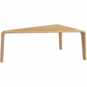 Arper - Ply 3852 Couchtisch (SALE im Showroom*) 93 x 53 cm - links | Eiche Natur