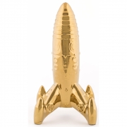 Seletti - Memorabilia My Spaceship Deko Raumschiff Gold