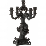 Seletti - Burlesque Kerzenhalter Clown | Schwarz