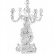 Seletti - Burlesque Kerzenhalter Affe | Weiß